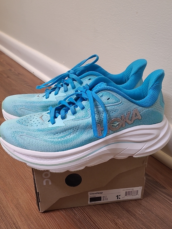 Hoka Shoes - Hoka Women's Running Sneakers in Bright Aqua